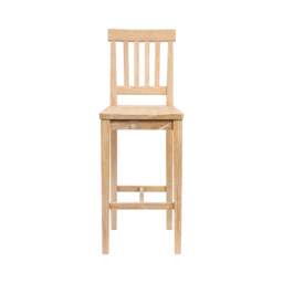 Bar Stool - Inglesham Whitewash Oak - The Cotswold Company - thumbnail 5