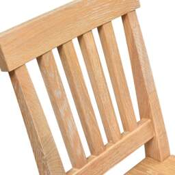 Bar Stool - Inglesham Whitewash Oak - The Cotswold Company - thumbnail 7