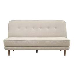 Sofa Bed 3 Seater Sofa  - Natural - House Linen Mix - Express Delivery Sofas - Buckley  - The Cotswold Company - thumbnail 2