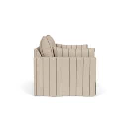 Large 2 Seater Sofa - Charcoal - Compton Stripe - Ashton - The Cotswold Company - thumbnail 3