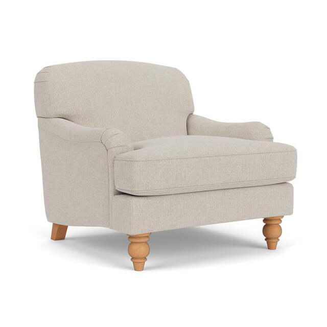 Armchair - Natural - Aquaclean Oxford - Ashbee - The Cotswold Company - image 1