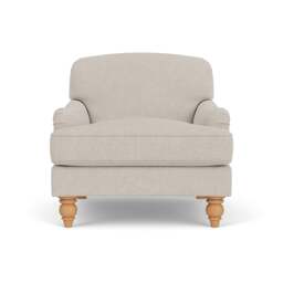 Armchair - Natural - Aquaclean Oxford - Ashbee - The Cotswold Company - thumbnail 2
