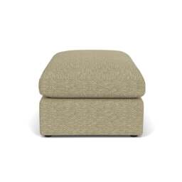 Foot Stool - Apple - Herringbone Weave - Clarke Large - The Cotswold Company - thumbnail 3