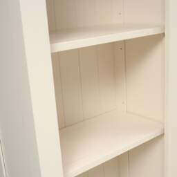 Chalford Warm White Desk Top Bookcase - The Cotswold Company - thumbnail 5