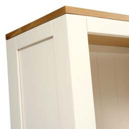 Chalford Warm White Desk Top Bookcase - The Cotswold Company - thumbnail 4