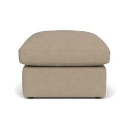 Foot Stool - Natural - House Linen Mix - Clarke Small - The Cotswold Company - thumbnail 2