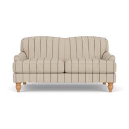 Large 2 Seater Sofa - Charcoal - Compton Stripe - Ashbee - The Cotswold Company - thumbnail 2