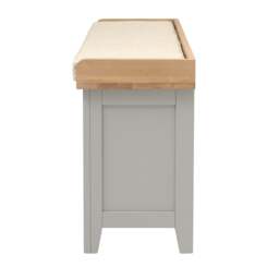 Large Open Shoe Bench - Chester Dove Grey - The Cotswold Company - thumbnail 4