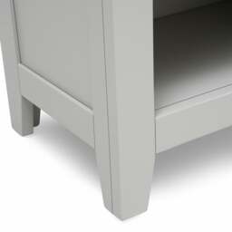 Large Open Shoe Bench - Chester Dove Grey - The Cotswold Company - thumbnail 7