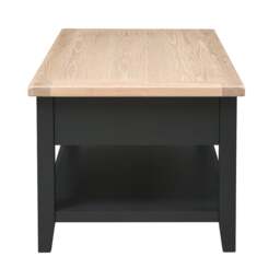 Coffee Table with Drawers - Chester Charcoal - The Cotswold Company - thumbnail 6