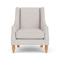 Armchair - Soft White - Luxury Italian Linen - Annie - The Cotswold Company - thumbnail 2