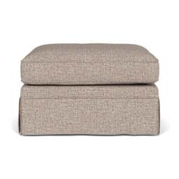 Foot Stool - Natural Mix - Textured Weave - Dawson Small - The Cotswold Company - thumbnail 2