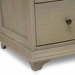 Low and Wide 6 Drawer Chest - Winchcombe Smoked Oak - The Cotswold Company - thumbnail 6