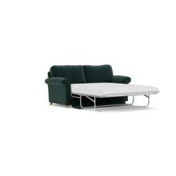 Hurley Sofa Bed 3 Seater - Lake - Matt Velvet - The Cotswold Company