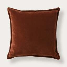 Velvet Brick Cushion - Home Accessories - The Cotswold Company