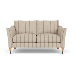 2 Seater Sofa - Charcoal - Compton Stripe - Robinson - The Cotswold Company - thumbnail 2