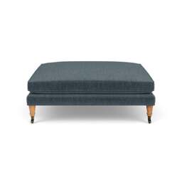 Foot Stool - Teal - Eco Chenille - Taylor Small - The Cotswold Company - thumbnail 2