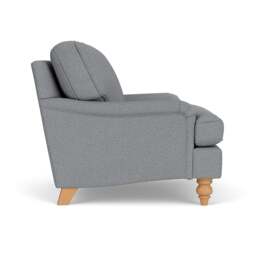 Morris Armchair - Blue Marl - House Weave - The Cotswold Company - thumbnail 3