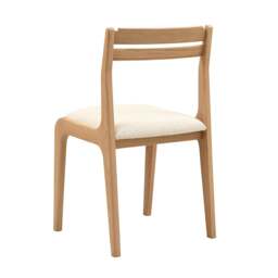 Winson Light Oak Upholstered Dining Chair - The Cotswold Company - thumbnail 7
