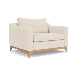 Love Seat - Cream  -  House Weave - Watson - The Cotswold Company - thumbnail 1