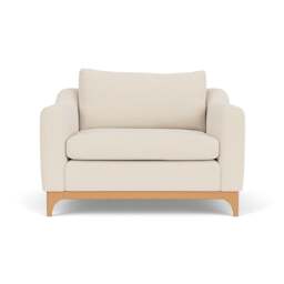 Love Seat - Cream  -  House Weave - Watson - The Cotswold Company - thumbnail 2