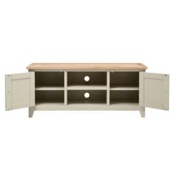 Large Tv Stand up to 60 - Chester Limestone - The Cotswold Company - thumbnail 4