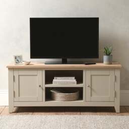 Large Tv Stand up to 60 - Chester Limestone - The Cotswold Company