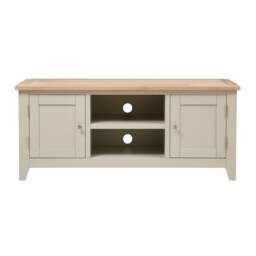Large Tv Stand up to 60 - Chester Limestone - The Cotswold Company - thumbnail 5