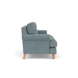 3 Seater Sofa - Teal Marl - Rustic Weave - Talbot - The Cotswold Company - thumbnail 3