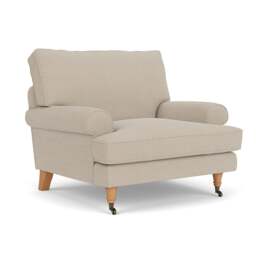 Armchair - Natural - Rustic weave - Stewart - The Cotswold Company