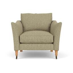 Armchair - Apple - Herringbone Weave - Robinson - The Cotswold Company - thumbnail 2