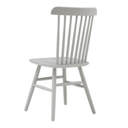 Round Extending Dining Table and 4 Spindleback Chairs - Chester Dove Grey - The Cotswold Company - thumbnail 5