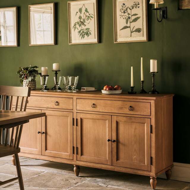 Extra Large Sideboard - Elkstone Mellow Oak - The Cotswold Company - image 1