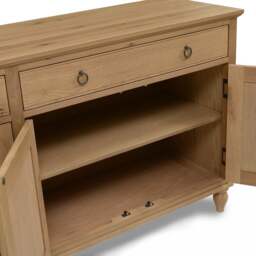 Elkstone Mellow Oak Extra Large Sideboard - The Cotswold Company - thumbnail 7