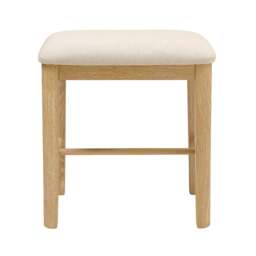 Dressing Table Stool - Berkeley Nordic Oak - The Cotswold Company - thumbnail 3