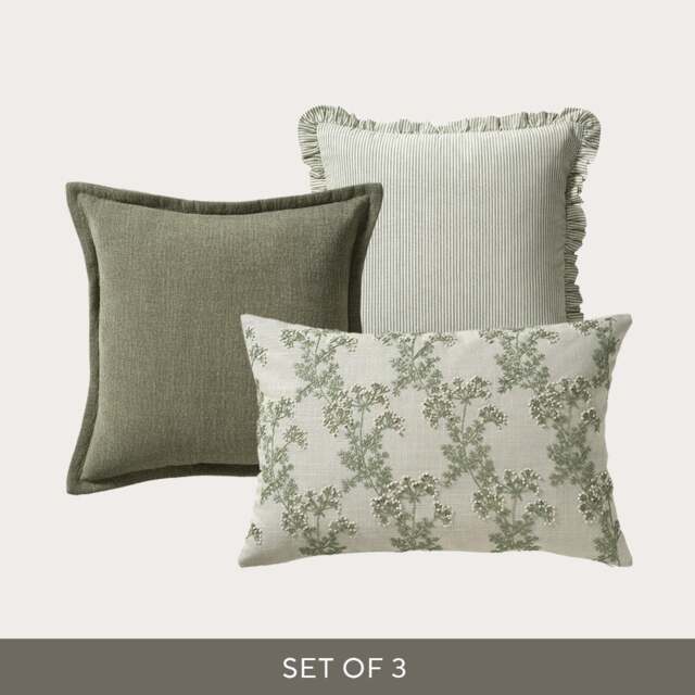 Country Vine Cushion Bundle - Home Accessories - The Cotswold Company - image 1