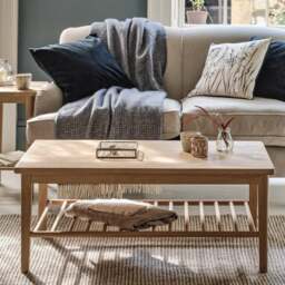 Berkeley Nordic Oak Coffee Table - The Cotswold Company - thumbnail 2