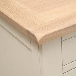 Double Pedestal Desk - Chester Classic Cream - The Cotswold Company - thumbnail 6
