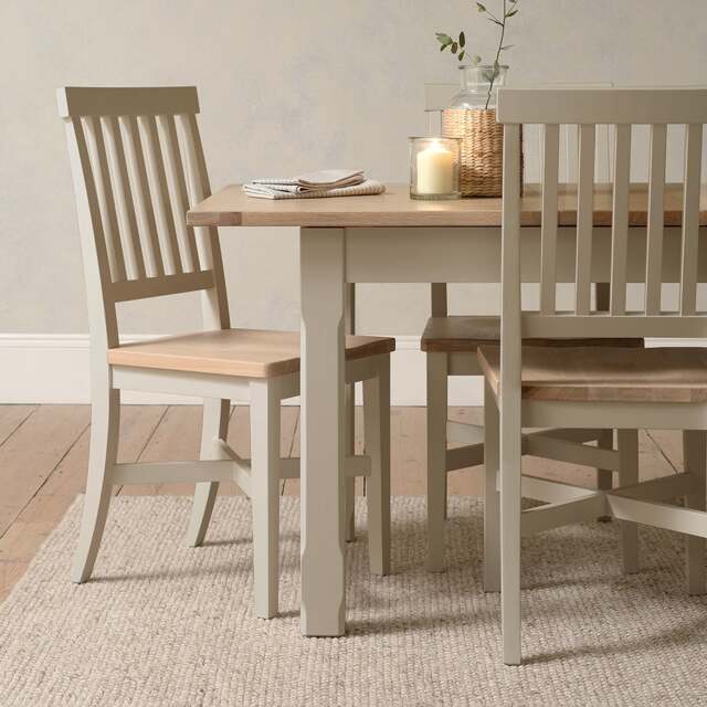 4-6 Seater Extending Dining Table - Chester Limestone - The Cotswold Company - image 1