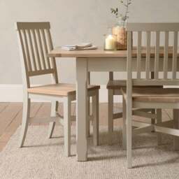 4-6 Seater Extending Dining Table - Chester Limestone - The Cotswold Company
