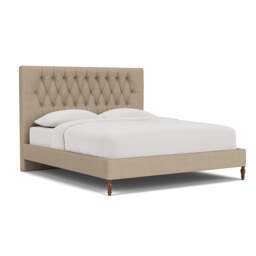 Super King Classic Bedstead - Natural - House Linen Mix - Calvert - The Cotswold Company - thumbnail 1