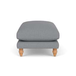 Foot Stool - Blue Marl - House Weave - Emily - The Cotswold Company - thumbnail 3