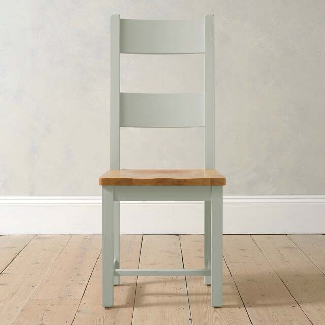 Sussex Sage Green Ladderback Dining Chair - The Cotswold Company - image 1
