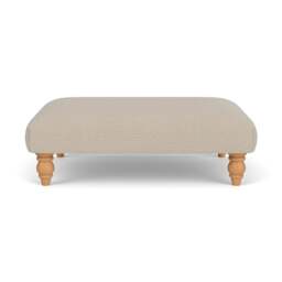Foot Stool - Natural - Rustic Weave - Clara - The Cotswold Company - thumbnail 2