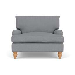Love Seat - Blue Marl - House Weave - Morris - The Cotswold Company - thumbnail 2