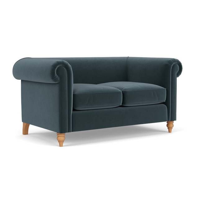 2 Seater Sofa - Night Sky - Matt Velvet - Rayner - The Cotswold Company - image 1