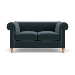 2 Seater Sofa - Night Sky - Matt Velvet - Rayner - The Cotswold Company - thumbnail 2