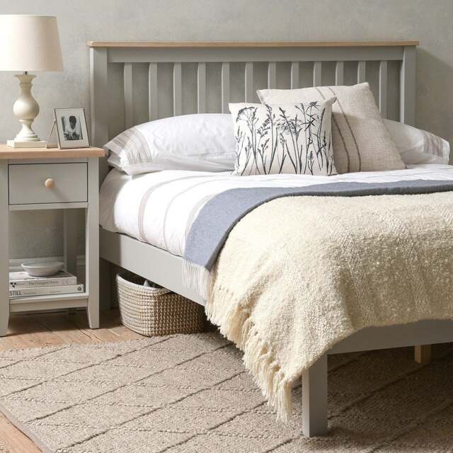 Double Bed - Chester Dove Grey - The Cotswold Company - image 1