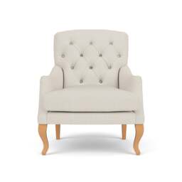 Armchair - Natural - Broadway Stripe - Olivia - The Cotswold Company - thumbnail 2