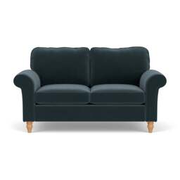 Large 2 Seater Sofa - Night Sky - Matt Velvet - Hurley - The Cotswold Company - thumbnail 2